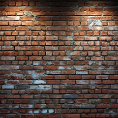 Fototapeta premium A sturdy barrier built with bricks.