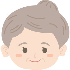 old grandmother face