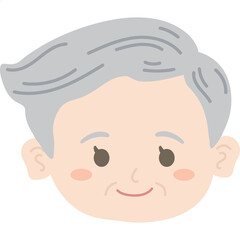 old grandfather face