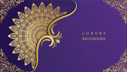 Arabesque style wonderful greeting and invitation card. Royal ornamental mandala design background. Decoration, Decorative, Ornament, Ornamental, India, Indian, invitation, Wedding, Anniversary, 