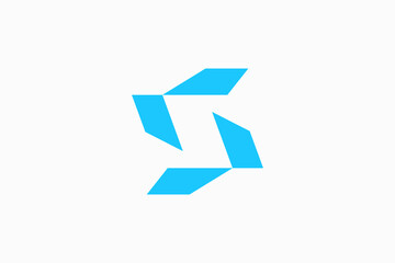 Initial Letter S Logo Design 