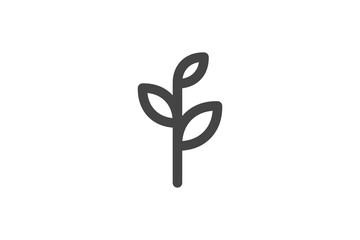 Leaf Logo Design Vector Sign 