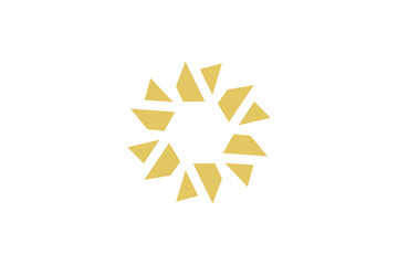 Windmill logo design vector premium