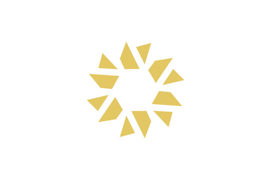 Windmill logo design vector premium