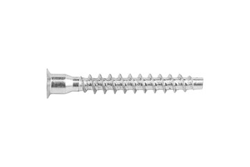 confirmat, furniture screw isolated from background - obrazy, fototapety, plakaty