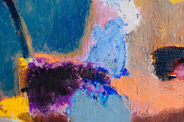 abstract oil paint texture on canvas, background