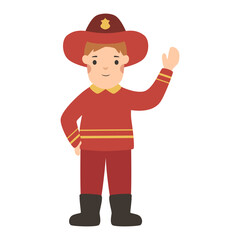 Cartoon people characters Flat style