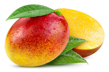 Mango isolated on white background