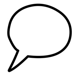 Hand Drawn Speech Bubble 