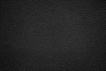 Black leather texture background.