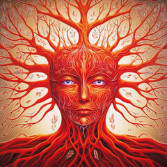 magic eye tree, Generative AI