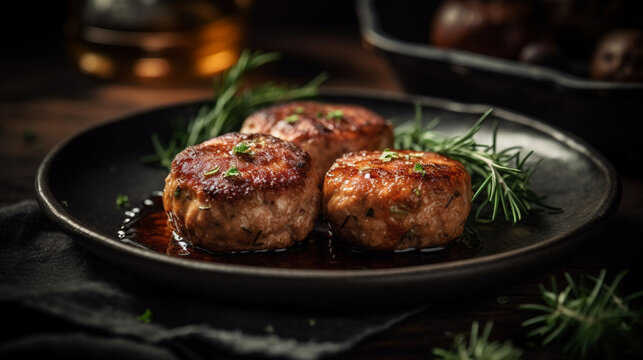 risole rissole meat patty falafel