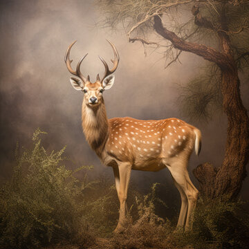 Deer in the wild