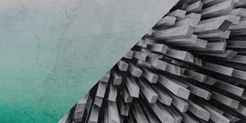 Crumpled and torn paper texture background