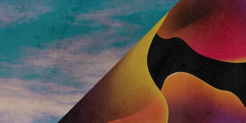 Burned and ripped paper texture background