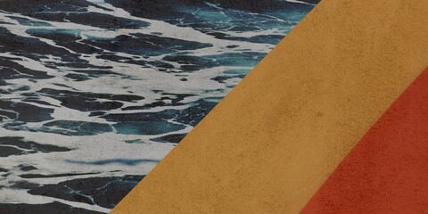 Burned and ripped paper texture background