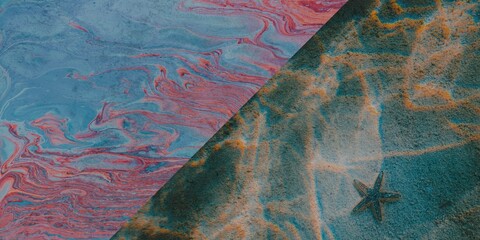 Burned and ripped paper texture background