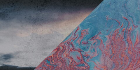 Rough and textured brick wall background