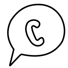 Phone Call Logo Icon