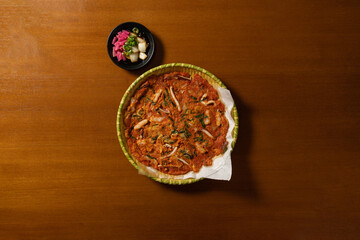 korea street food, Kimchijeon, 김치전