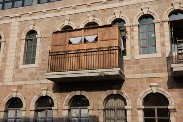 Obraz premium Sukkah in Jerusalem