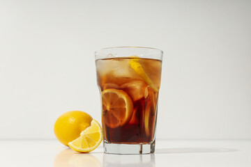 Ice tea - drink for refreshing in hot summer weather