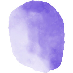 Blue Circle Watercolor Stain Featuring Isolated (1)