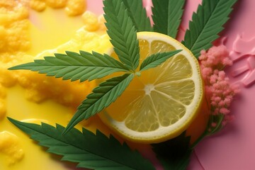 Cannabis and lemon