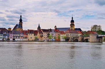 Fototapeta premium Kitzingen am Main, Panorama