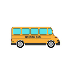 School Bus Illustration Vector