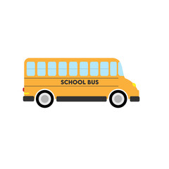 School Bus Illustration Vector