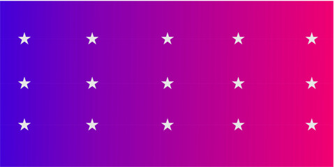colorful background with gradation and stars