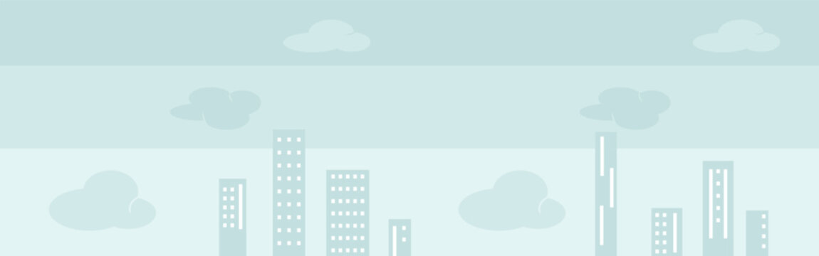 Paralax Cityscape toon building background vector