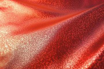The background image is an image of a luxurious holographic pastel red texture. This textured background is high quality with fine texture and gloss, looks very elegant and luxurio Generative AI