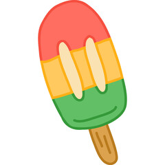 popsicle hand draw