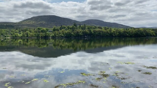 Gentle rippling water in Kenmare bay.