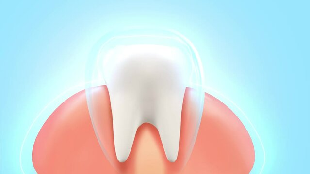 Demonstration of removing oral bacteria from teeth with toothpaste or 3D mouthwash._ep2