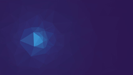 Fototapeta premium Purple Blue Abstract irregular polygon background, triangle low poly pattern, polygonal geometric color, Technology concept background, for Web, Mobile Interfaces, wallpaper