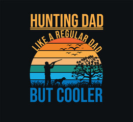 Hunting T-Shirt Design and vector