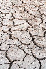 Dried out earth with no water