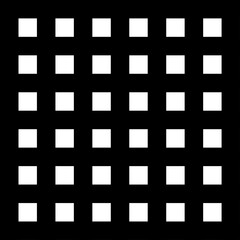 background with black stripes forming white squares.
