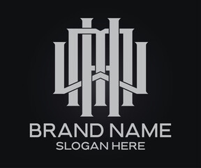 modern minimalist letter brand identity