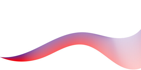 Colorful Abstract wave. gradient flowing wave lines. Futuristic technology concept. Vector illustration	