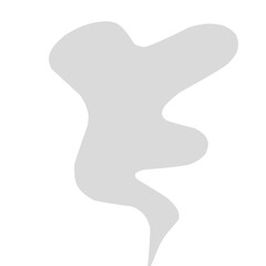 Hot steam Vector illustration