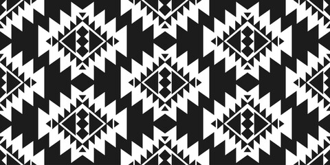 Southwestern Aztec Seamless Pattern. Navajo Print 