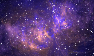 background with stars