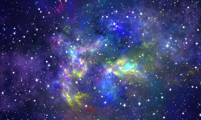 background with stars