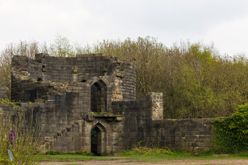 Fototapeta na wymiar ruins of an castle