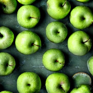 green apple background