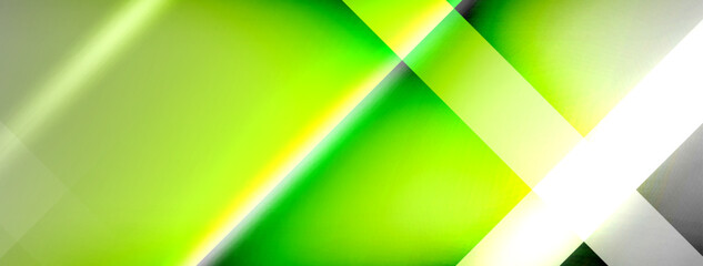 Light and shadow squares and lines abstract background